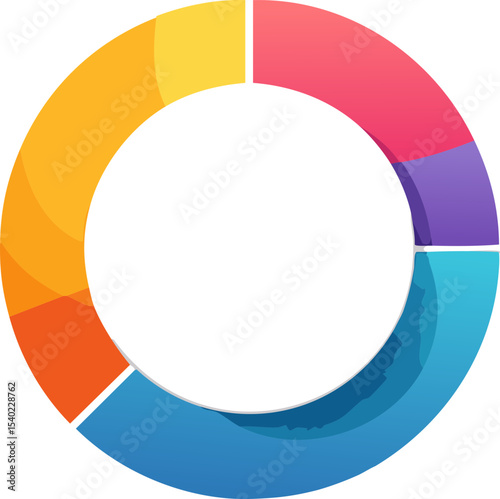 vector illustration of an abstract circle