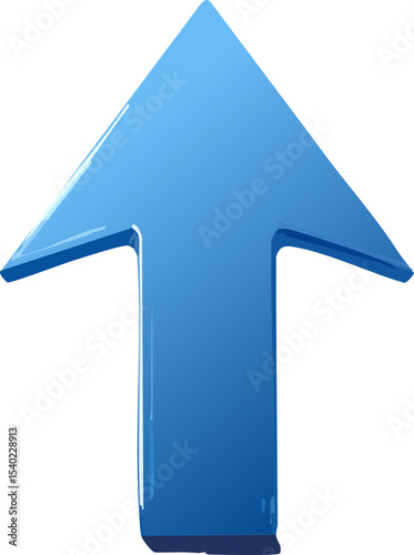 blue arrow icon