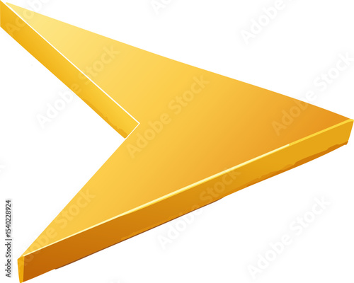 yellow arrow sign