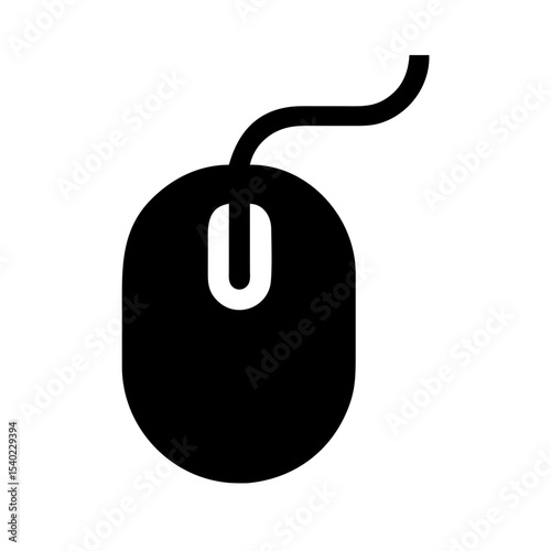 Computer mouse icon vector illustration
