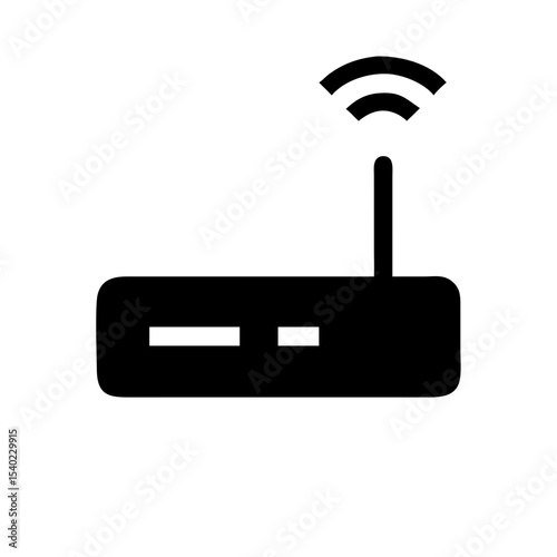 WiFi router icon vector illustration