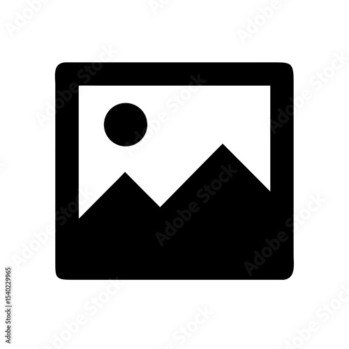 Image remove icon vector illustration