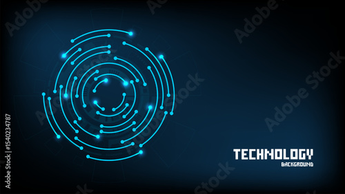 Abstract technology circuit board background	
