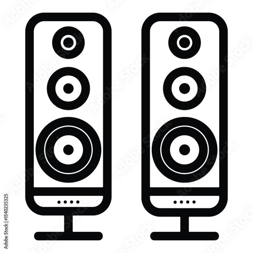 Audio  Icon Element For Design