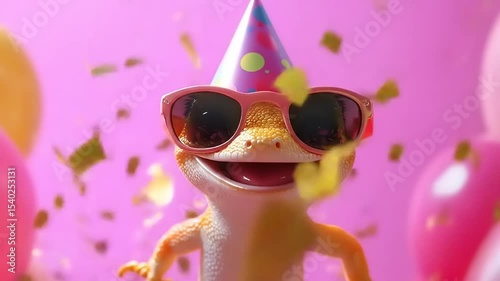 Happy Gecko Birthday Party.