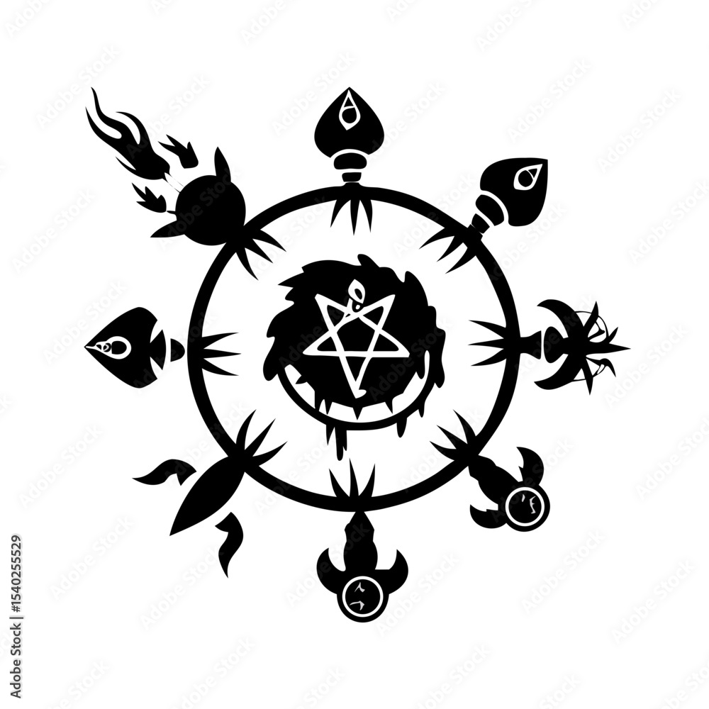 Fototapeta premium black and white