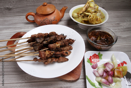 indonesian food on table