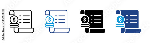 Bill Statement Icon