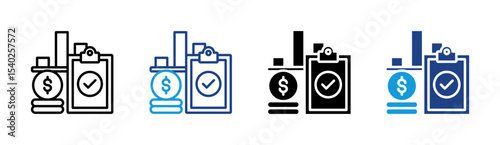Financial Report Icon