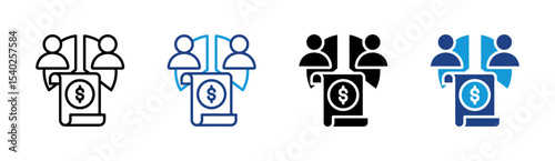 Financial Agreement Icon
