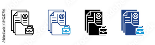 Resume Folder Icon