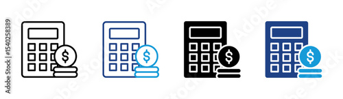 Financial Calculator Icon