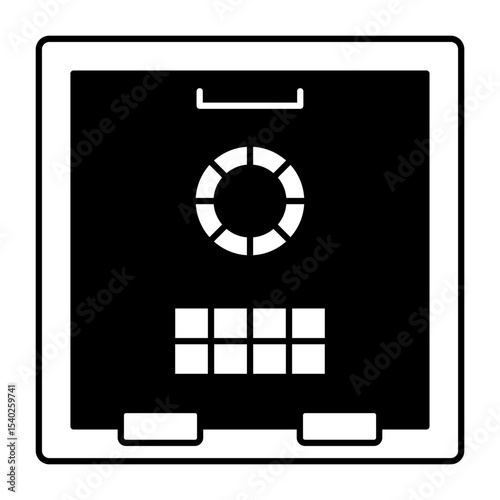 Safe Box black icon
