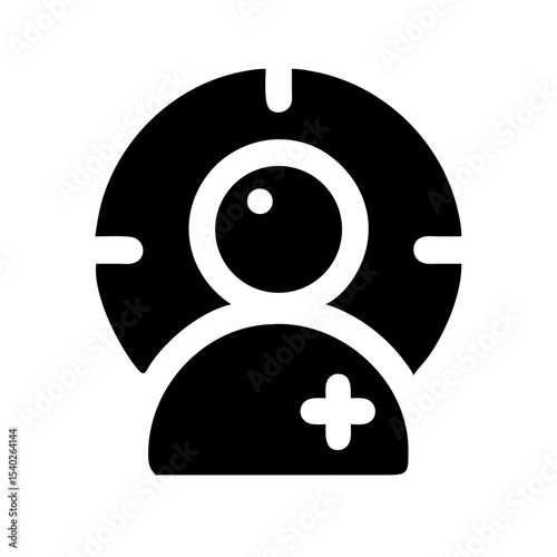 Silhouette location disabled on transparent background for web and graphic design