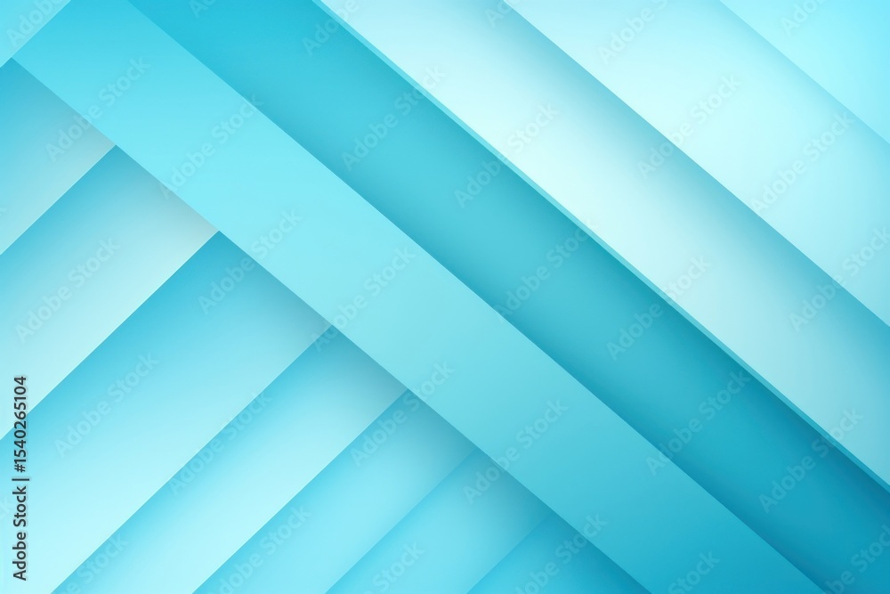 Fototapeta premium Diagonal background cyan tone backgrounds turquoise abstract.