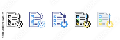 Condition Multi Style Icon Set