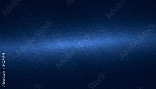 重厚なネイビートーンと繊細な光沢をまとった金属テクスチャ背景濃紺 – Deep Navy Brushed Metal Texture with Subtle Shine