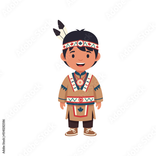 Indigenous Boy: Cultural Education

