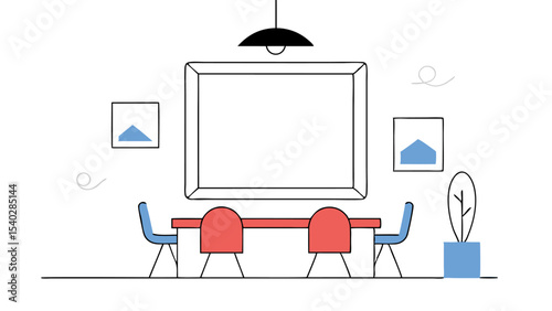 Minimalist Dining Room Interior Design
