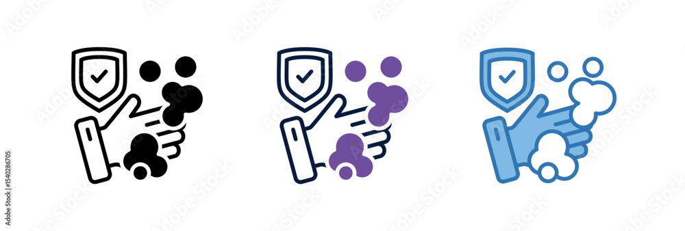 Fototapeta premium Pollution Guard Icon