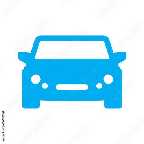 sedan colored icon