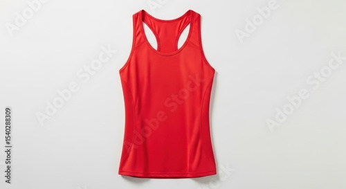 Vibrant Red Sports Tank Top: Perfect for Active Lifestyle and Fitness Enthusiasts