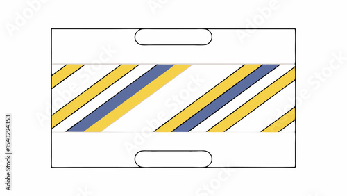Abstract Diagonal Stripes Pattern Design