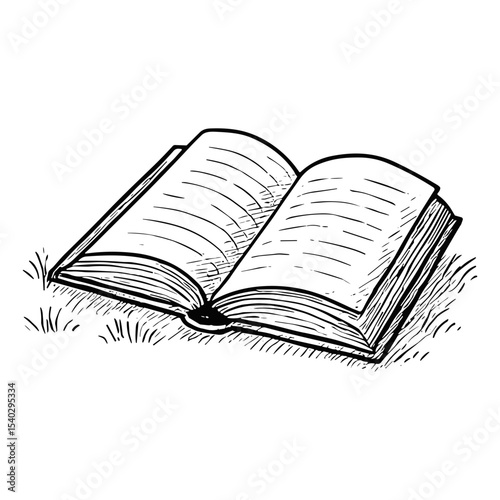 Book on Grass