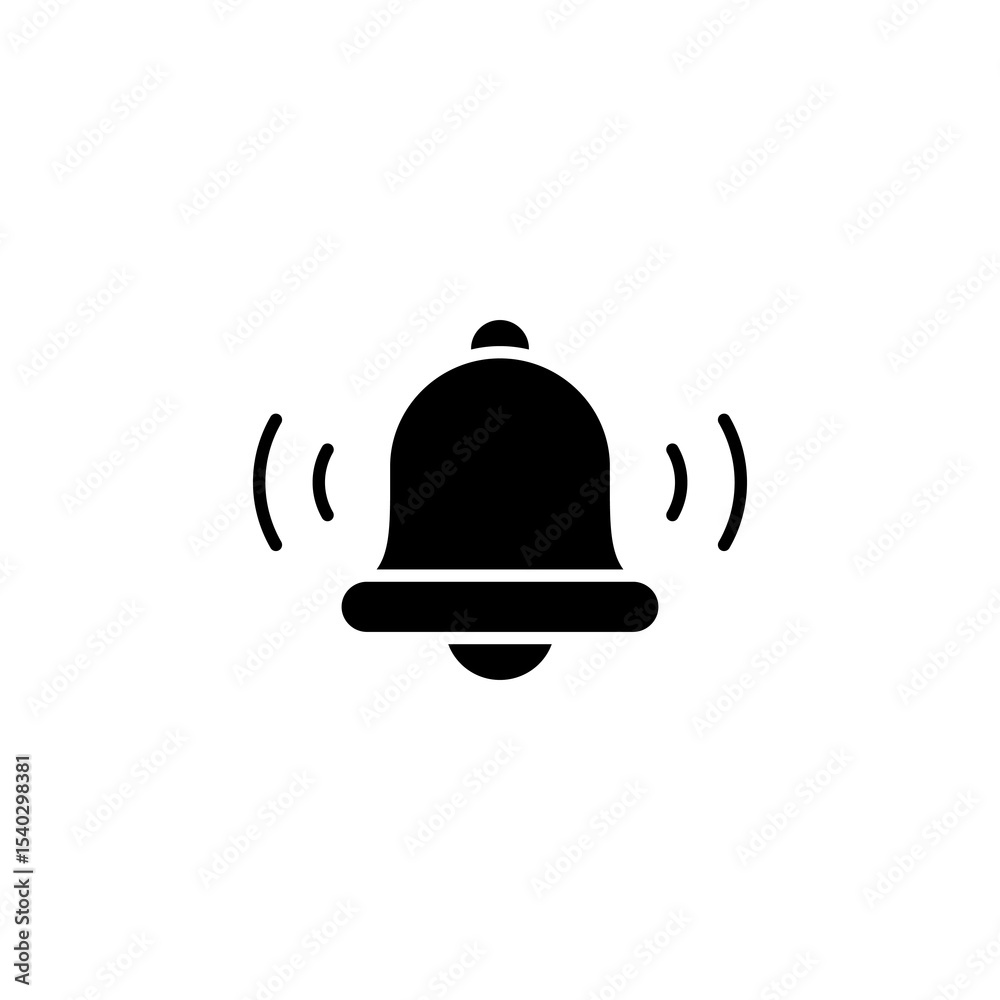 Fototapeta premium notification alert, ring, bell icon