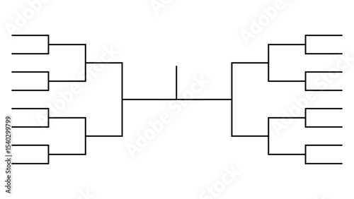 Tournament bracket templates, 16-team tournament bracket templates for organizing competitive matchups efficiently and clearly