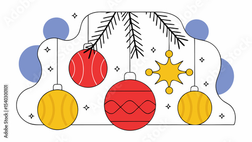Minimalist Christmas Ornament Decorations