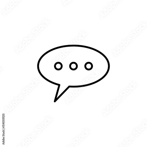 chat bubble, talk, message icon