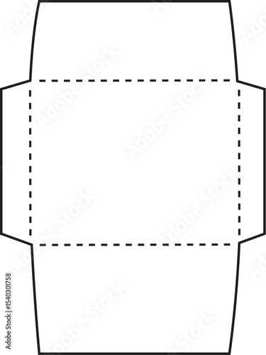 DIY Envelope Template Easy Printable Design for Cards and Letters