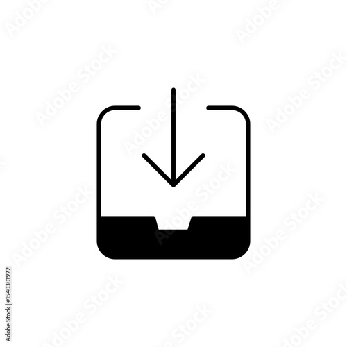 inbox, mail, email, newsletter icon