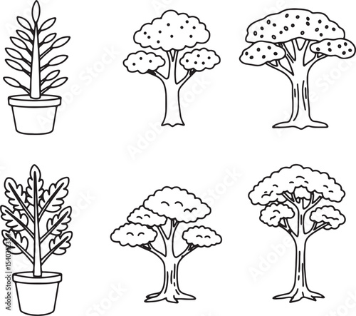 set of vector trees
