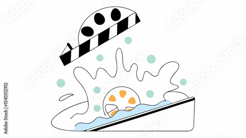 Film Reel Splash