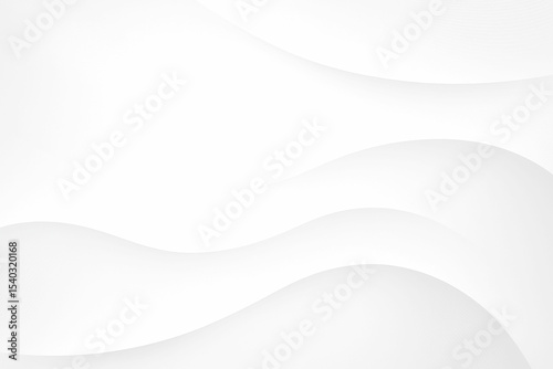 Abstract white wavy background with modern flowing lines and elegant minimal design, perfect for digital use and creative applications, unique design Pro.