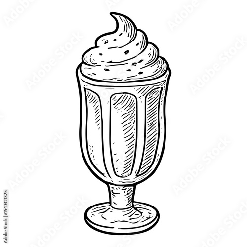 Milkshake Glass