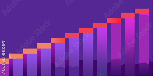 Illustration of spectrum graph as supporting data for market performance
