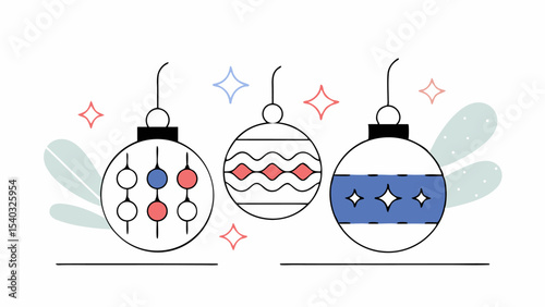 Minimalist Christmas Ornaments