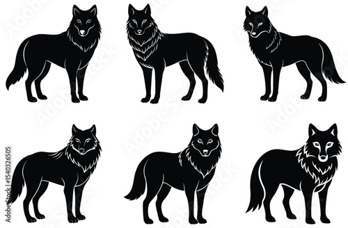 wolf vector