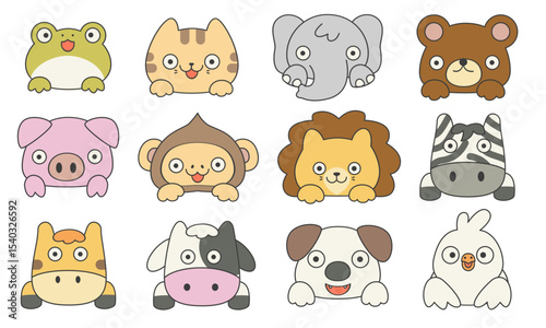 Illustration of a cute animals
