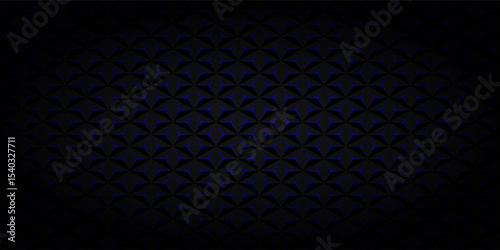 3D dark blue Neon Pattern Background. vector dynamic pattern illustrator eps 10