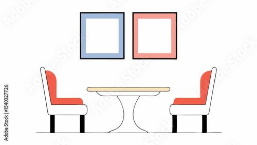 Minimalist Dining Room Interior Design