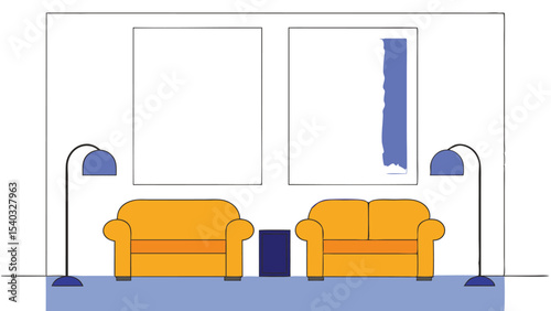 Minimalist Living Room Interior Design