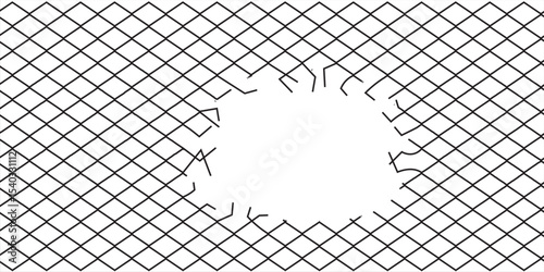Mesh texture for fishing nets. Seamless pattern for sportswear or soccer goal, volleyball net, basketball hoop, hockey, athletics. vektor eps10