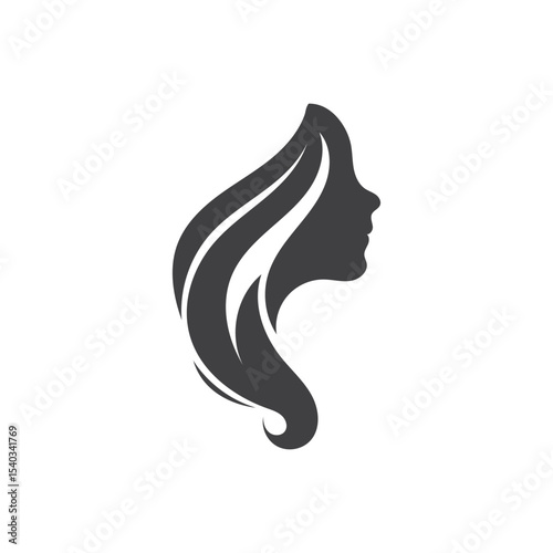 Beauty Women face silhouette