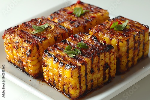 Corn cob spicy twist high resolution picture