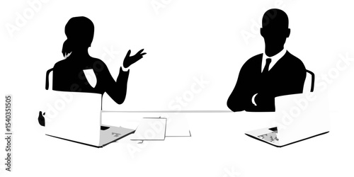 News Anchors Business People ...