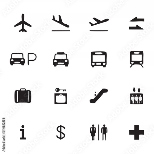 Airport flat icon.eps